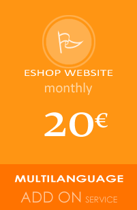 EShop Website multi language add on service